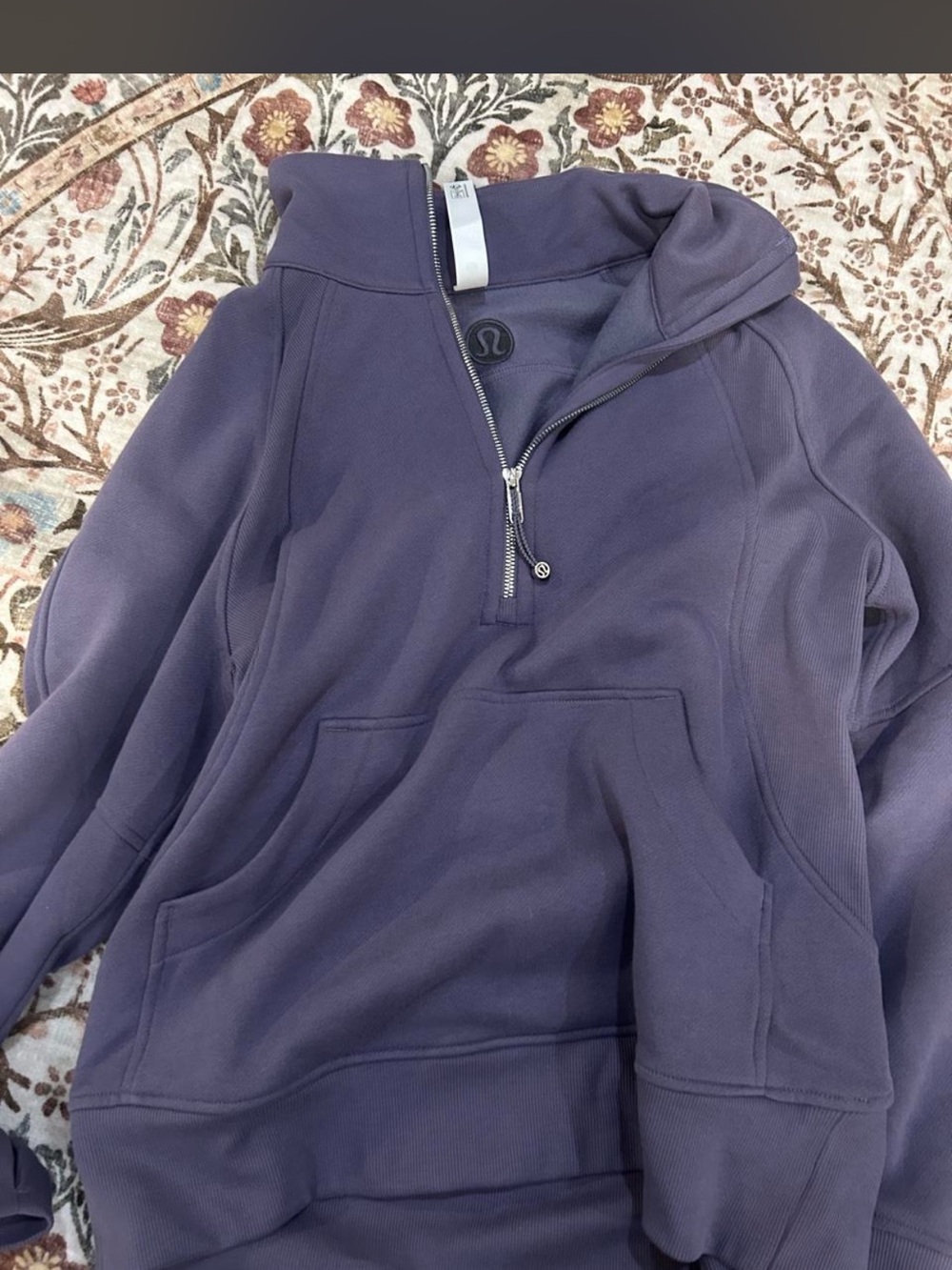 lululemon athletica Purple Half-Zip Pullover